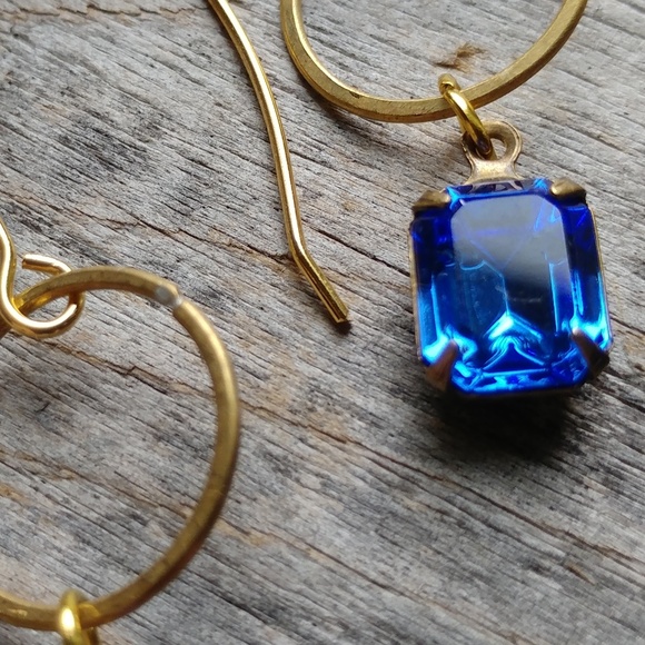 Not For Sale🌿Vintage Swarovski & Brass Rings - Picture 3 of 7